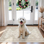 HY HAOYUNLAI 2x4 Washable Entryway Area Rug Soft Non-Slip Slim Kitchen Mat by HYHAOYUNLAI