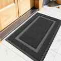 OLANLY Front Door Mat 23.5x15.5, All-Season Heavy-Duty Rubber Doormat by OLANLY