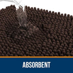 OLANLY Bathroom Rugs 30x20, Extra Soft Absorbent Chenille Bath Rugs - Image 4