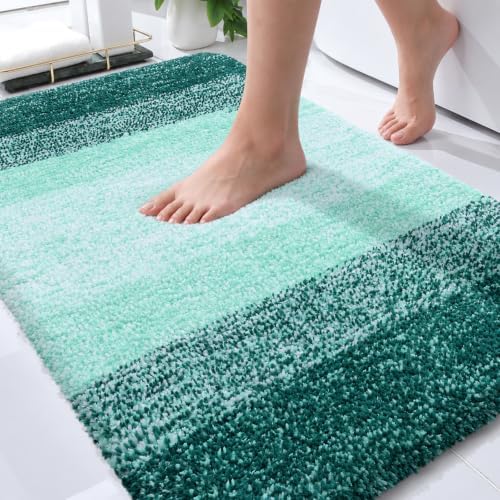 OLANLY Bathroom Rugs Mat 36x24, Extra Soft Absorbent Microfiber Bath Rugs by OLANLY