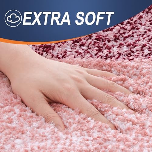 OLANLY Bathroom Runner Rug 47x17, Extra Soft Absorbent Microfiber Bath Rugs - Image 2