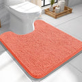OLANLY Toilet Rugs U-Shaped 24x24, Soft Absorbent Chenille Contour Rugs by OLANLY
