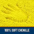 OLANLY Small Bathroom Rugs 24x16, Extra Soft Absorbent Chenille Bath Rugs - Image 4