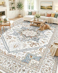 OLANLY 10x12 Washable Area Rug, Soft Non Slip Carpet for Living Room by OLANLY
