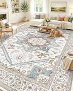 OLANLY 10x12 Washable Area Rug, Soft Non Slip Carpet for Living Room by OLANLY