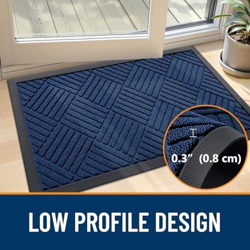 OLANLY Front Door Mat Outside Entrance 33x21, Waterproof Heavy-Duty Doormat - Image 5