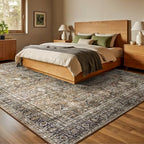 10x14 Area Rugs for Living Room, Non-Slip Washable Brown Large Carpet - Image 2