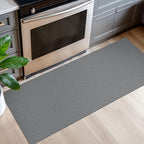 EARTHALL Washable Runner Rug, Non Slip Entryway Runenr, 2x5 Ft, Dark Gray - Image 6