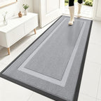 OLANLY Front Door Mat Outside 71x23, All-Season Heavy-Duty Rubber Doormat by OLANLY