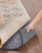 Veken Non Slip Cushioned Rug Pad Gripper, Felt and Silicone Backing, 2 x 20 Ft, 1/8" Thick Runner Carpet Liner Protector Mat for Area Rugs and Hardwood Floors, with 99 Pcs Anti-Slip Strips Pattern by Veken