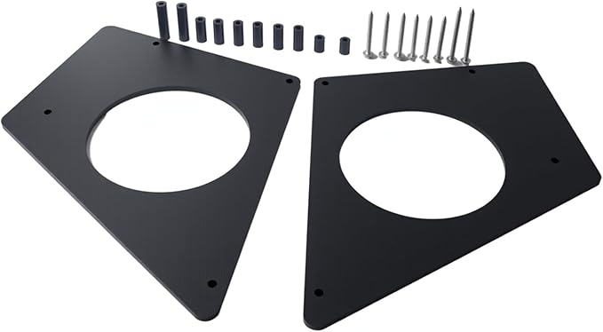 Uiuilz 6.5" Speaker Adaptors Roof Mount Kit for Can Am Defender 2017-2025 | Complete Mounting Hardware Included