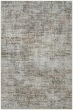 5x7 Area Rugs for Living Room: Washable Abstract Brown Black Bedroom Carpet - Image 3