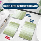 OLANLY Large Bathroom Rugs 44x32, Extra Soft Absorbent Microfiber Bath Rugs - Image 2