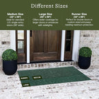 WaterHog Boxwood Front Door Mat Indoor Outdoor Entrance, All-Weather Mats - Image 2