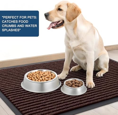 OLANLY 2-Pack Front Door Mats 47x23, Waterproof Heavy-Duty Doormats - Image 6
