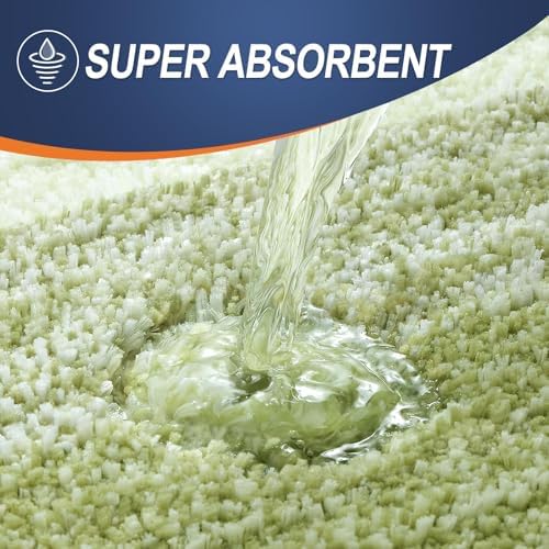OLANLY Large Bathroom Rugs 50x30, Extra Soft Absorbent Microfiber Bath Rugs - Image 4