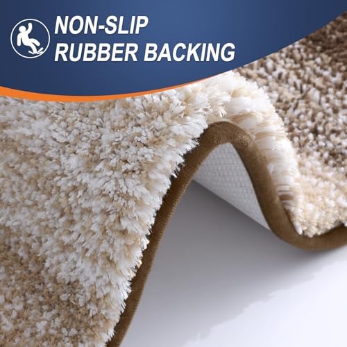 OLANLY Bathroom Runner Rug 44x20, Extra Soft Absorbent Microfiber Bath Rugs - Image 5