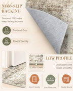 OLANLY 2x3 Washable Small Rug Non Slip Indoor Door Mat for Entryway Bedside - Image 7
