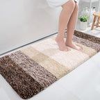 OLANLY Bathroom Runner Rug 45x27, Extra Soft Absorbent Microfiber Bath Rugs by OLANLY