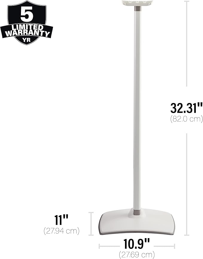 Sanus Fixed Height Speaker Stand for Sonos Era 300 Single WSSE31