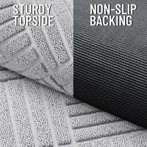 OLANLY Front Door Mat Outside Entrance 47x23, Waterproof Heavy-Duty Doormat - Image 4