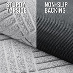 OLANLY Front Door Mat Outside Entrance 33x21, Waterproof Heavy-Duty Doormat - Image 4