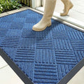 OLANLY Front Door Mat Outside Entrance 35x23, Waterproof Heavy-Duty Doormat by OLANLY