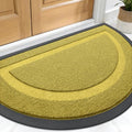 OLANLY Half Circle Front Door Mat Outside 71x23 All-Season Rubber Doormat by OLANLY