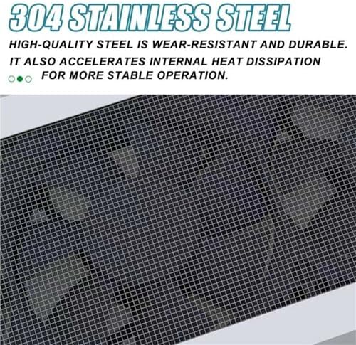 Adjustable Door & Window Exhaust Fan with Filter, 52-140cm, 85m³/h Airflow, 2800 RPM Speed, Ideal for Home, Kitchen, Bedroom & Office Use, Punch-Free Installation.