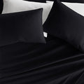 Linen Market Bed Sheets for California King Size Bed (Black) - Sleep Better Than Ever with These Soft and Cooling California King Sheets - Deep Pocket Fits 16" Thick Beds - 4 Piece Cal Sheet Set