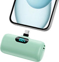 Mini Portable Charger USB C Power Bank,Upgraded 5000mAh PD Fast Charging Battery Pack Built-in USB-C Connector Travel Essential for iPhone17/17Pro/17Pro Max/Air/16 Plus/16Pro Max/15 Series,Android etc
