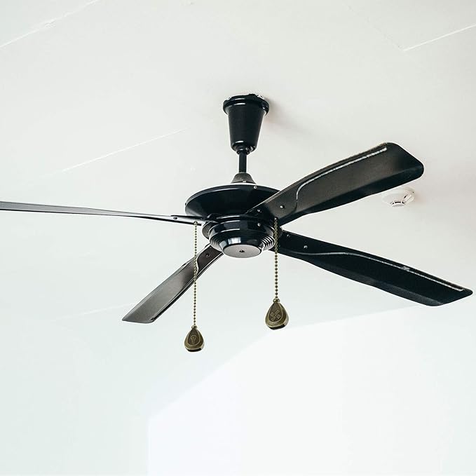 4 Pieces Ceiling Fan Pull Chain Extender Ornament 12 Inch Ceiling Pull Chain Extension Classic Drop Shaped Pendant Beaded Ball Cord for Fan Light lamp Decorative with Connector(Cinnamon)