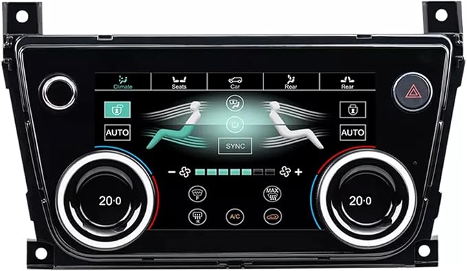 7 Inch LCD Touch Screen Air Conditioning Climate Control AC Panel for Jaguar XJ XJL XJR X351 2010-2019