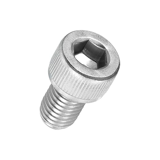 Kozelo 20pcs Socket Head Cap Screws - [M10-1.5 x 16mm] 304 Stainless Steel Allen Socket Drive for Electrical Motor 3D Printing Fan Engine Replacement Use, Silver