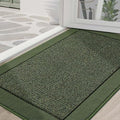 BEQHAUSE Indoor Door Mat 36" x 60", Dirt Trapper Door Mats, Green by BEQHAUSE