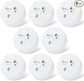 Geevon 8 Pack Water Leak Detectors, 100dB Water Sensor Alarms Flood Detector for Basements, Bathrooms, Laundry Rooms, Kitchens, Garages, and Attics, Water Alarms Battery-Operated (Battery Included)