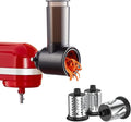 Slicer Shredder Attachments for KitchenAid Stand Mixer Cheese Grater Attachment for KitchenAid, Slicer Accessories with 3 Blades by InnoMoon
