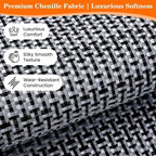 StepRite Kitchen Rugs, Kitchen Mats for Floor, 70"x20" Non-Slip Machine-Washable Kitchen Throw Rug, Navy Blue - Image 4