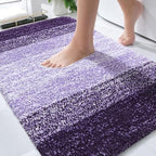 OLANLY Bathroom Rugs Mat 34x21, Extra Soft Absorbent Microfiber Bath Rugs by OLANLY