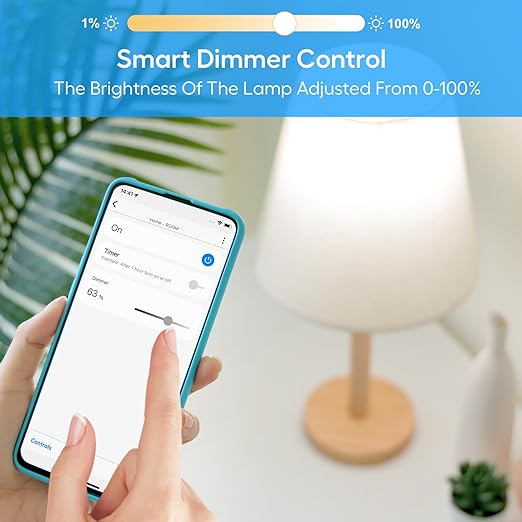 Z-Wave Dimmer Plug 800 Series Zwave Smart Plug，Dimmable Outlet Built-in Repeater Range Extender，Z-Wave Hub Required, Compatible with Smartthings, Alexa and More,FCC and ETL, 200W