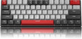 Camiysn 60% Mechanical Gaming Keyboard,Mixed Color Keycaps Gaming Keyboard with Clicky Blue Switches, Detachable Type-C Cable Mini Keyboard with Blue LED Light for/PC/Laptop