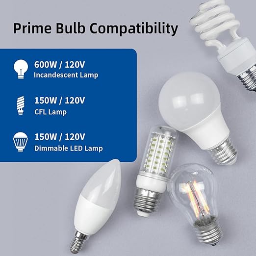 ELEGRP Digital Toggle Dimmer Switch for Dimmable LED, CFL and Incandescent Light Bulbs, Single Pole or 3-Way Toggle LED Dimmer Light Switch, Wall Plate Included, UL Listed, 1 Pack, Black
