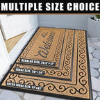Yimobra Welcome Mat Outdoor Indoor, Waterproof Heavy Duty Front Door Mat Outside Entrance, Extra Sturdy Non-Slip Doormat, Low Profile, Dirt Trapping, 36x24 Inches, Yellow - Image 6