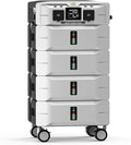 IEE 10.24kWh Portable Power Station SP5000, 120/240V Solar Generator 5000W(9000W Surge) AC Output, LFP Battery Generator for Home Use, Camping, Emergencies, Power Outages, RVs