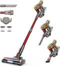 Aipoway Cordless Vacuum Cleaner 580W 50Kpa Vacuum Cleaners For Home, 65 Mins Battery Stick Vacuum Led Panel, Anti-Tangle, Self-Standing, 8-In-1 Lightweight Vacuum For Hardwood Floor/Carpet/Pet Hair -Y
