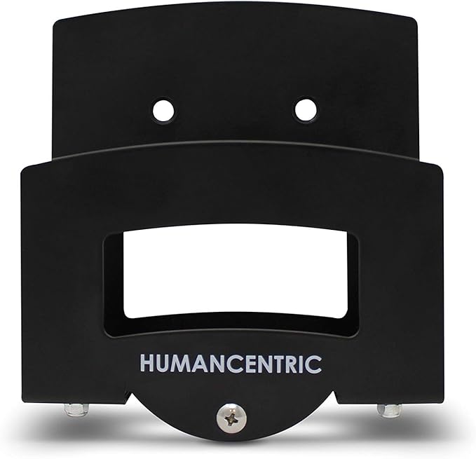 HumanCentric Cable Box and Modem Mount, Adjustable Wall Mount for Small and Wide Devices, Cable Boxes, Modems, DVD Players, Streaming Media Devices, Mount on The Wall Behind TV, Hardware Included