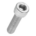 Kozelo 10pcs Socket Head Cap Screws - [M8-1.25 x 28mm] 304 Stainless Steel Allen Socket Drive for Electrical Motor 3D Printing Fan Engine Replacement Use, Silver