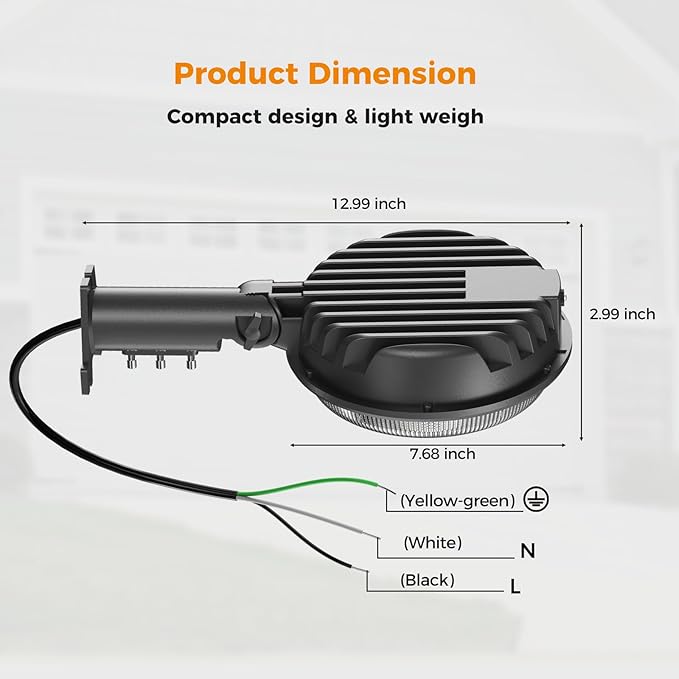 AIKVSXER 200W LED Barn Light 30000LM Dusk to Dawn LED Outdoor Area Security Light with Photocell IP66 Waterproof 6500K Daylight for Yard Street Farm Garden Garage 18 Pack