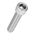 Kozelo 6pcs Socket Head Cap Screws - [M12-1.75 x 45mm] 304 Stainless Steel Allen Socket Drive for Electrical Motor 3D Printing Fan Engine Replacement Use, Silver