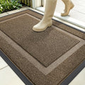 OLANLY Front Door Mat Outside 35x23, All-Season Heavy-Duty Rubber Doormat by OLANLY
